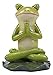 Produktbild Desktop-Skulptur Yoga Frosch Statue Tier Skulptur Outdoor Statuette Hof Home Garten Harz Dekoration Zubehör Handwerk Dekoration Geschenke