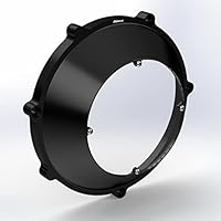 Kbike Carter-Kupplung Plexy, schwarz, für Ducati