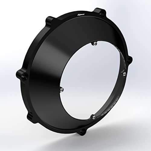Kbike Carter-Kupplung Plexy, schwarz, für Ducati