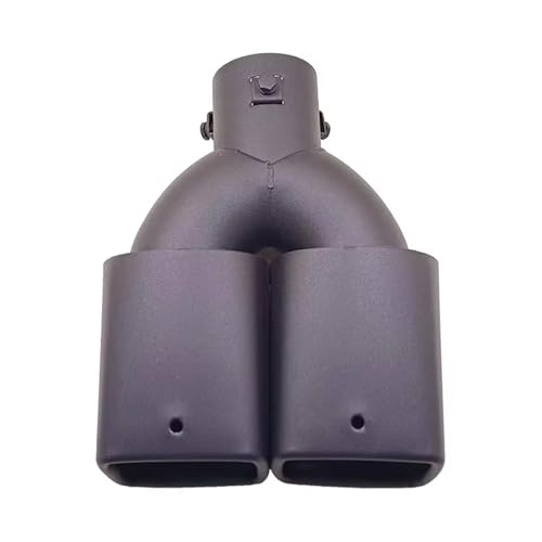 Tuyaux d'échappement de voiture carrés en acier inox finition miroir