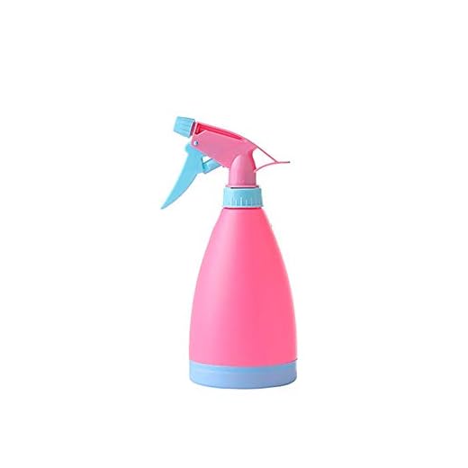 Vattenkanna för inomhusbruk Plastsprayvattenkanna Justerbar vattenkanna för inomhusträdgård Lång munvattenkanna (Färg: Rosa)