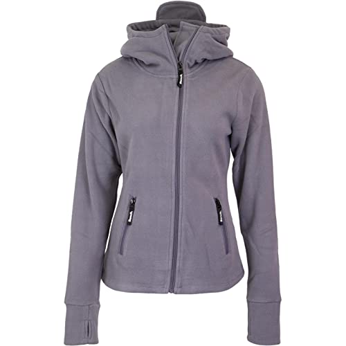 Bench Women Fleecjacket Jacke (L, charcoal)