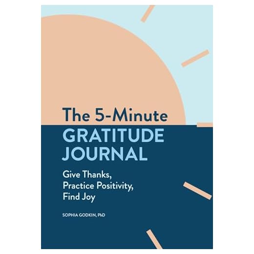 The 5-Minute Gratitude Journal: Give Thanks, Practice Positivity, Find Joy