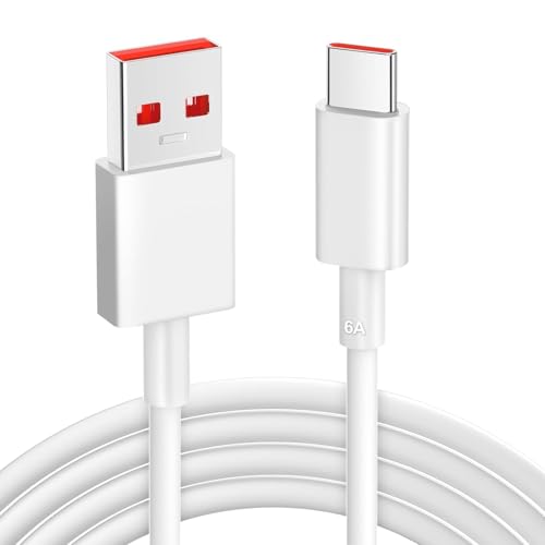 MI-Original 120W HyperCharge Fast Charging Data Cable, Type-C USB Cable Compatible with Redmi Note 13 Pro/12 Pro/11 Pro 5G/11S/10 Pro Max, Poco X5/X4 Pro/X3 Pro, Mi 14/11