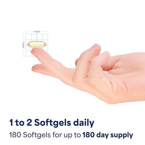 Puritan's Pride Milk Thistle 4:1 Extract 1000 mg (Silymarin) - 180 Softgels