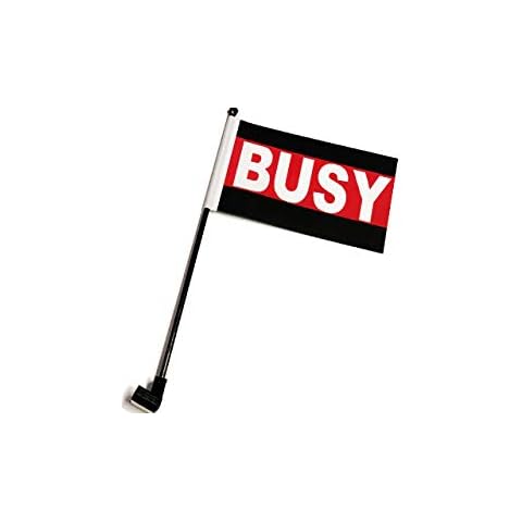 Busy Desk Flag with Flag Up Flag Down Flip Clip Pomodoro Status Alert Office Cover