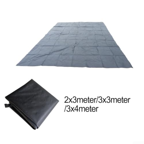 Lona de camping impermeable Honseadek y suelo para tienda de campaña multiusos 6