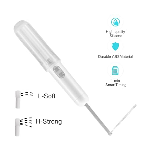 Portable Bidet Handheld Travel Bidet Mobile Electric Bidet Sprayer,Toilet Paper Substitutes,for Personal Hygiene Cleaning/Soothing Postpartum Care/perineal & Hemmoroid Nursing,White