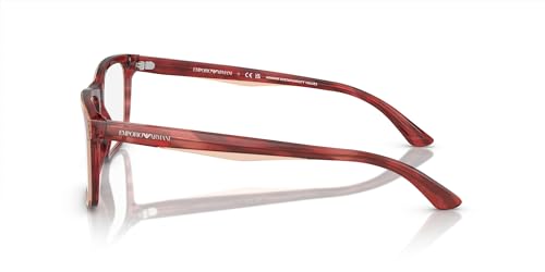 Image of Emporio Armani mens Ea3227 Square Prescription Eyewear Frames
