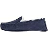 SNUGRUGS Men's Hugo Wool Loafer Moccasin Slippers - Navy - UK 11 #4