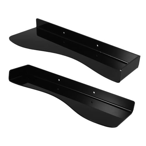 STOBAZA High-Visibility Acrylic Sneaker Display Stand Wall Mount Shoe Rack DIY-Adjustable Display Shelves for Home Store Decor