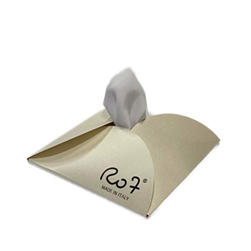 Pochette de costume Ro7 accessoire de mariage blanc en satin chic