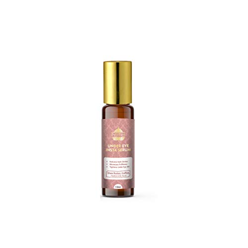 Image of Pavitra+ Under Eye Insta Serum Roll-On for Dark Circles and Puffiness | with Caffeine, Hyaluronic Acid, Aloe Vera & Shea Butter Eye Serum -10ml