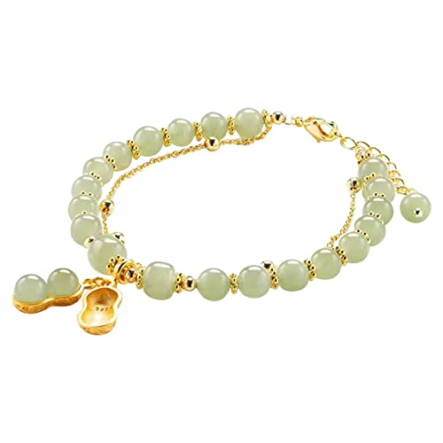 Boucles d'oreilles cœur et collier en jade Hetian véritable pour un style rétro raffiné