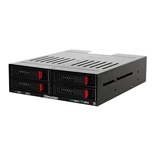 Image of CALANDIS He-2006 4X2.5Inch Slots Sata Internal Rack Hard Drive Case HDD Ssd Enclosure