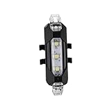 1 luce USB ricaricabile per bicicletta, impermeabile, luce...