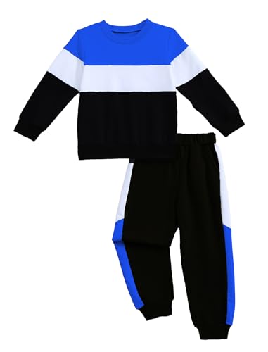 Image of Boys Clothes Boy Outfits 2-Piece Long Sleeve Sweatshirt Tops and Pants Fall Winter Outfits Set 3-14 Years