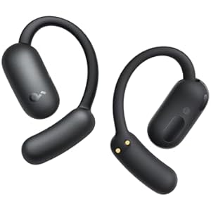 soundcore AeroFit 2 by Anker, Free Earbuds, 4 Adjustable Positions, 2x Richer Bass, Hi-Res, 42h Battery Life, IP55, Clear Calls with AI, Wireless Charging, Real Time Translation