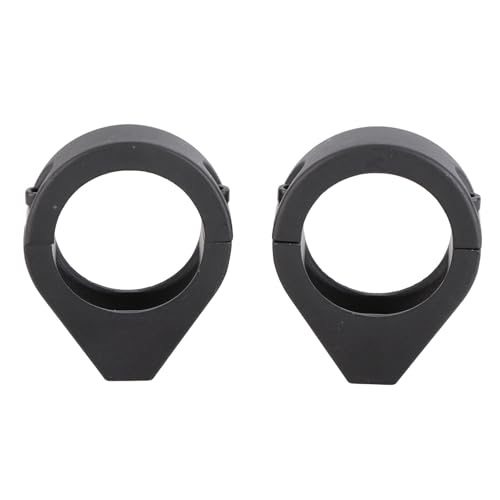 Hapivida Motorrad Blinkerhalter 41mm Aluminium Motorrad Blinkerhalterung Blinkerschelle Licht Halter Verlagerungs Gabelklemmen Montagehalterung, Schwarz