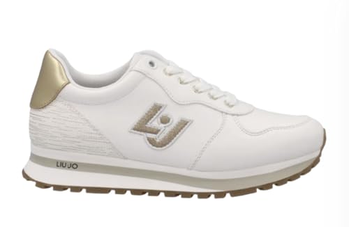 Sneaker Liu Jo Wonder 700 blanche en écopelle pour femme au style urbain chic
