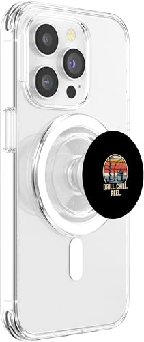 Perceuse. Refroidissement. Moulinet. Équipage de Tournoi de pêche sur Glace PopSockets PopGrip pour MagSafe – vue 4