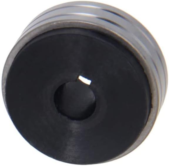 Bettomshin Welder Wire Feed Roller 1.0/1.2 Groove Roll Parts for Welding Machine Replacement 2Pcs