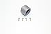Thunder Tiger Kaiser XS Upgrade Parts Aluminum Differential Casing - 1 Set Gray Silver