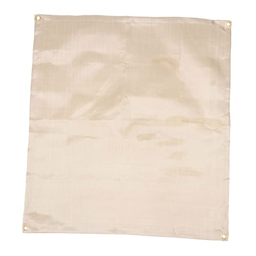 YARNOW Portable Fire Resistant Blanket Glass Fireproof Cover for Emergency Situations Heat Shield for Kitchen Camping Grill Car and Outdoor Protection