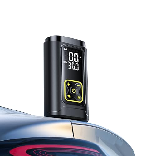 Dsuy Electric Bike Pump for Road Bike, Portable Bike Tire
