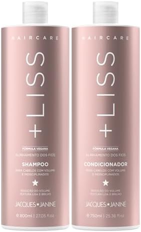 Jacque Janine Kit Shampoo E Condicionador Liss 800Ml