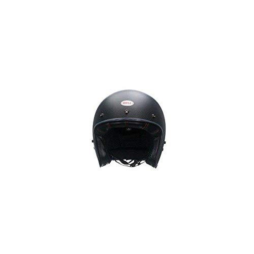 Bell Casco Custom 500 Carbonio Opaco, Nero, Taglia...