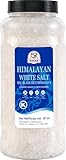 52USA Himalayan White Salt Coarse, Sea Salt for Grinder Refill, 39 oz (2.4 Pound), Pure Nature Himalayan Salts, Coarse Salts Perfect for Cooking, BBQ, Baking, Kosher Salt