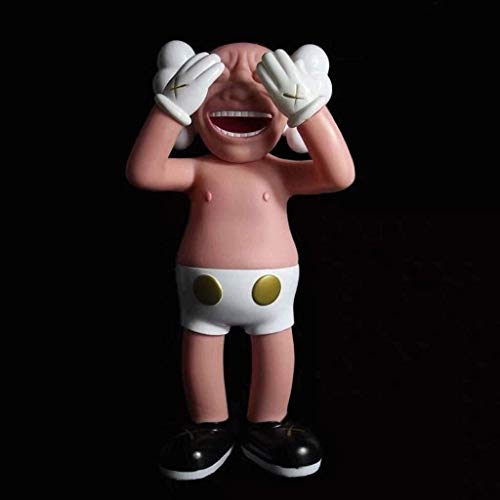 UROOH KAWS X Minjuns Kunst Spielzeug!Original Fake aus Lachen Action-Figur Sammler Modell Spielzeug/Home Decoration Schlafzimmer Kunstwerk 30cm Cover