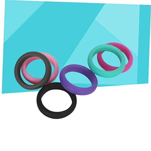 Anillos deportivos de silicona LIOOBO pack 6 miniatura 3