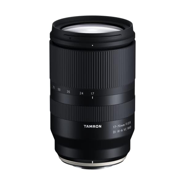 TAMRON 17-70mm F/2.8 Di III-A VC RXD Zoom-Objektiv für spiegellose APS-C-Systemkameras von Fujifilm, schwarz