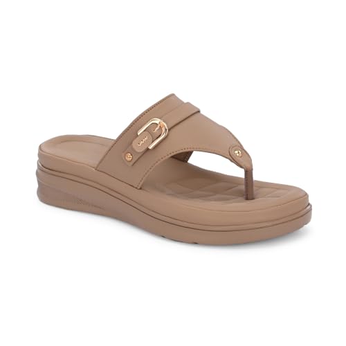 Image of Moshun Women's Thong Sandals /Flip-Flops | Bounce Back Technology with Arch Support | Women Footwear for Office| Doctor Sandal | Orthopaedic Sandal for Office, Travel & Outdoor