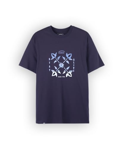 OXBOW Tee-shirt manches courtes CROSS Hiver 2025 Manches courtes, Col rond, Motif sur l'avant