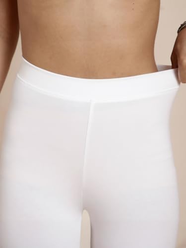 TWIN BIRDS Tailored Cut & Classic Fit Stretchable Viscose Elasthane Fabric Ankle Length Leggings for Women