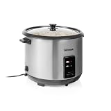Tristar Cuiseur à Riz, Capacité 2,8 L, Système de Chauffe 1000 W, Corps en Acier Inoxydabl...