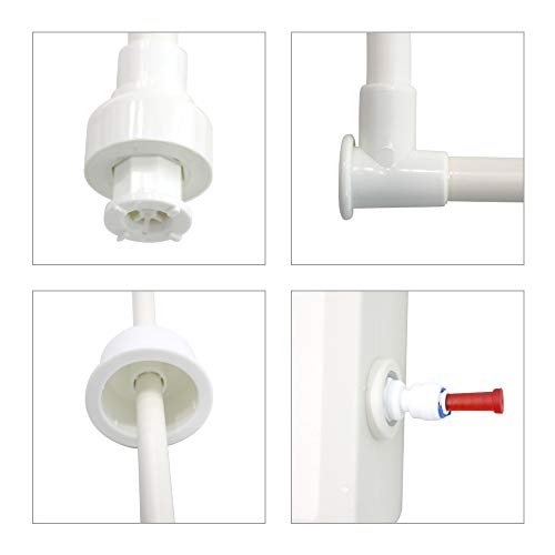 YUEWO Bottle Water Dispenser Pump System Water Dispensing System 220V AC 6m UK Plug with One Inlet Compatible Use with Coffee/Tea Machines, Water Dispensers, Ice Makers, Refrigerators