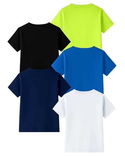 Image of Kuchipoo Boys Half Sleeves Regular Fit Cotton T-Shirt