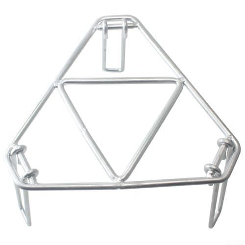 Jonikuper Trépied portable pour feu de camp extérieur pour barbecue et cuisine – Support de barbecue pliable en acier inoxydable robuste, compatible avec casseroles, bouilloires, poêles à frire