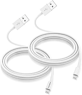 Susnwere 2Pack Apple MFi Certified iPhone Charger 1m, iPhone Lightning to USB Cable 1 meters, Super Fast apple iphone Charging Cable for iPhone 12/12mini/11/Pro/Max/X/XS/XR/XS Max/8/7/6,ipad