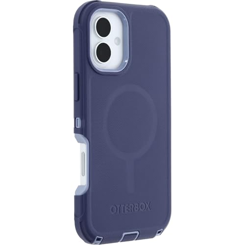 Image of OtterBox iPhone 16 Plus Defender Series Case - Denver Dusk Purple - Tough, Rugged & Durable iPhone Case, Snaps on MagSafe, Multi-Layer, Impact Absorbing iPhone Case