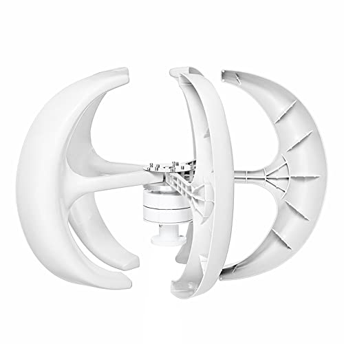 FEICHANGHAO Turbina Eólica Vertical, 3000W 12V 24V 48V 220V Generador De Turbina Eólica Generador...