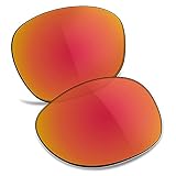 TRUSHELL Polarized Replacement Lenses for New Wayfarer RB2132 58mm Sunglasses - Fire Red