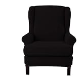 【Die Abmessung】: Breit:70 - 80 cm und Hoch: 95 - 110 cm. 1 Basisüberzug und 1 Sitzbezug sind im Lieferumfang enthalten, passen perfekt und sind nicht leicht zu gleiten.