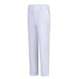 Boys Pants White Dress Suit Pants for Wedding Size 7 Kids School Uniforms Pants for Little Boys