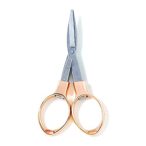 KnitPro Folding Scissors, Rose Gold, 50 x 96mm