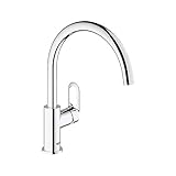 Grohe StartLoop - Grifo de cocina con palanca simple, acabado cromado (Ref. 31374000)